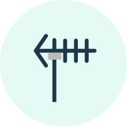 テレビ共聴設備工事のアイコン